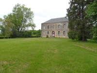 Façade côté jardin
