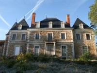 La façade avant sur le parc