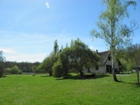 La chaumière et l'étang