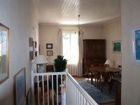 salle à manger avec vue mer