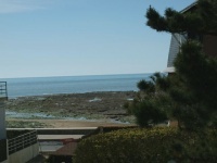 la vue sur l'ocean et plage