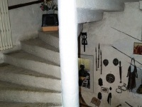 L'escalier à vis de la tour
