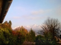 Vue depuis la terrasse côté est